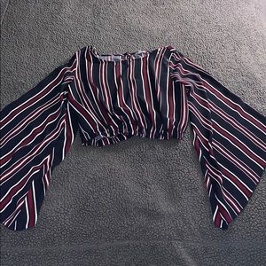 Crop blouse (Multicolored)